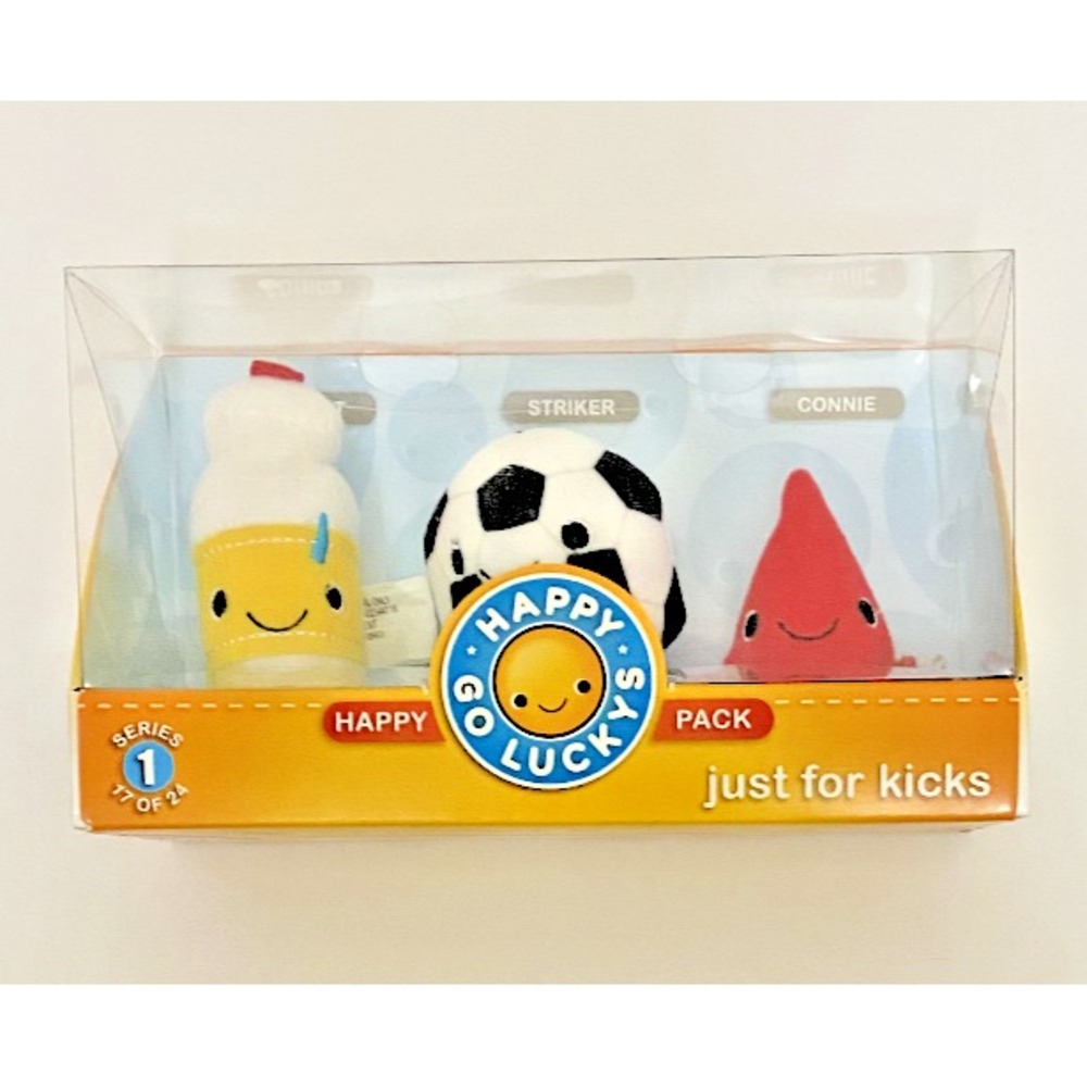 Happy Go Lucky Happy Pack JUST FOR KICKS Squirt Striker & Connie